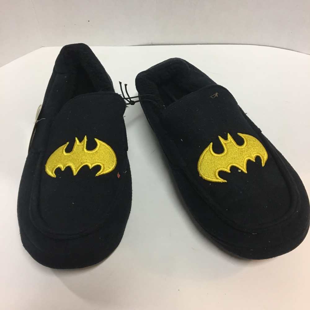 Plush Batman slippers Sz m